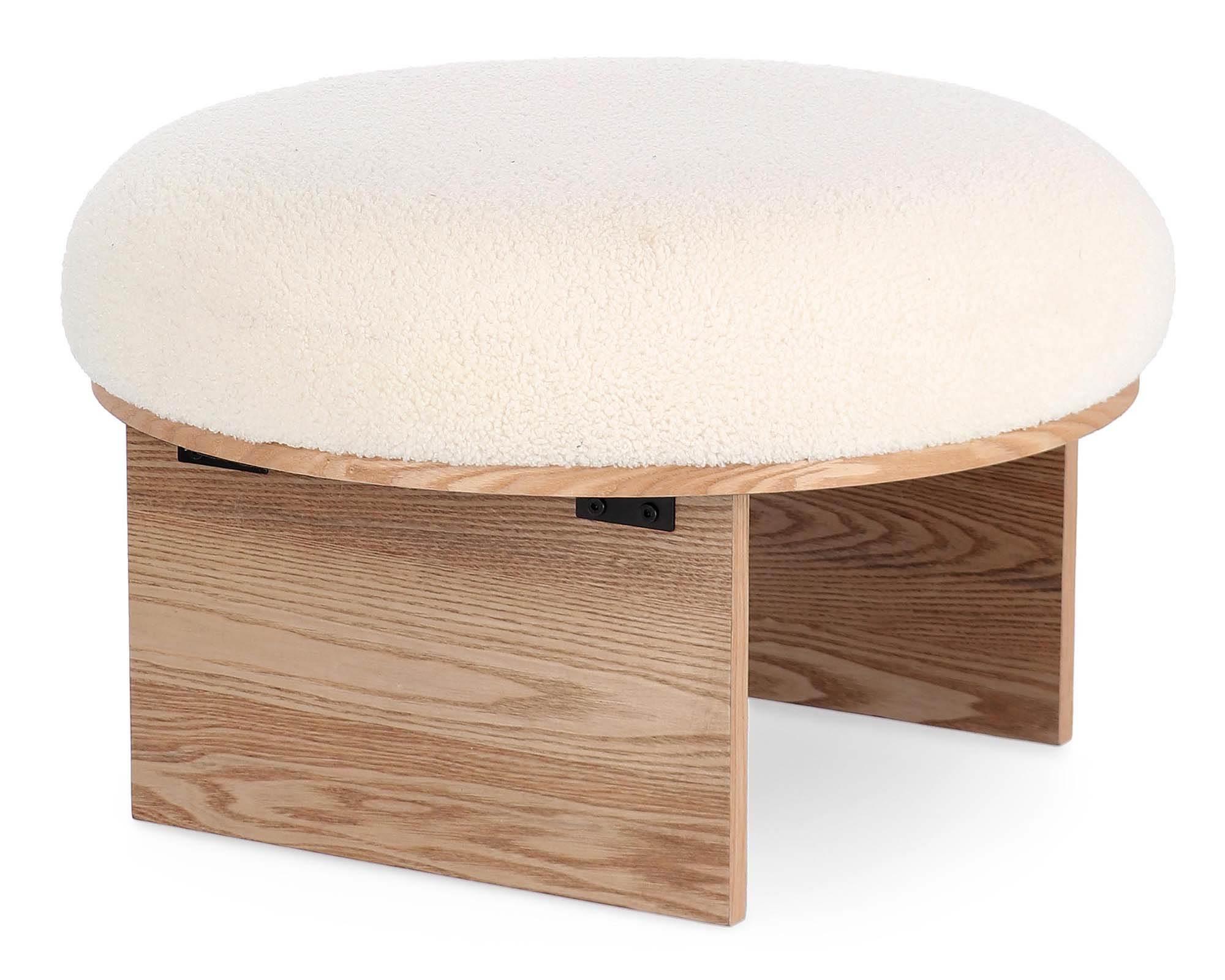 Sgabello Annuska Naturale Bianco in MDF e Poliestere Bizzotto - Brico Sapiens - L' evoluzione del fai da te Sgabello Annuska Naturale Bianco in MDF e Poliestere Bizzotto - Brico Sapiens - L' evoluzione del fai da te